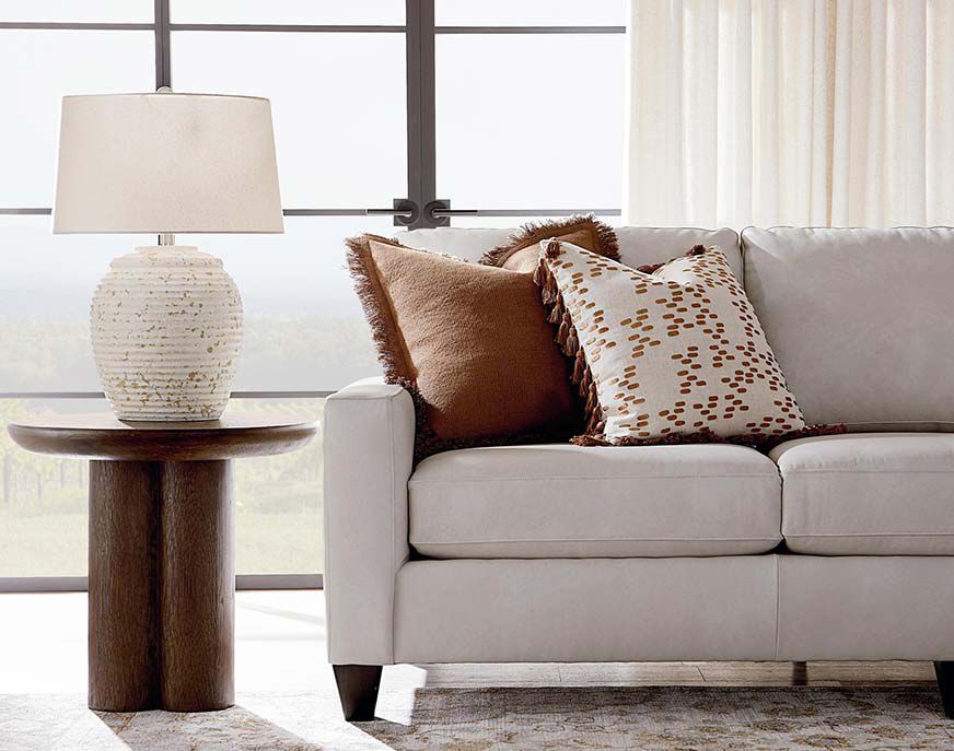 Upholstered living room furniture