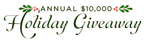 Annual $10k Holiday Giveaway Logo